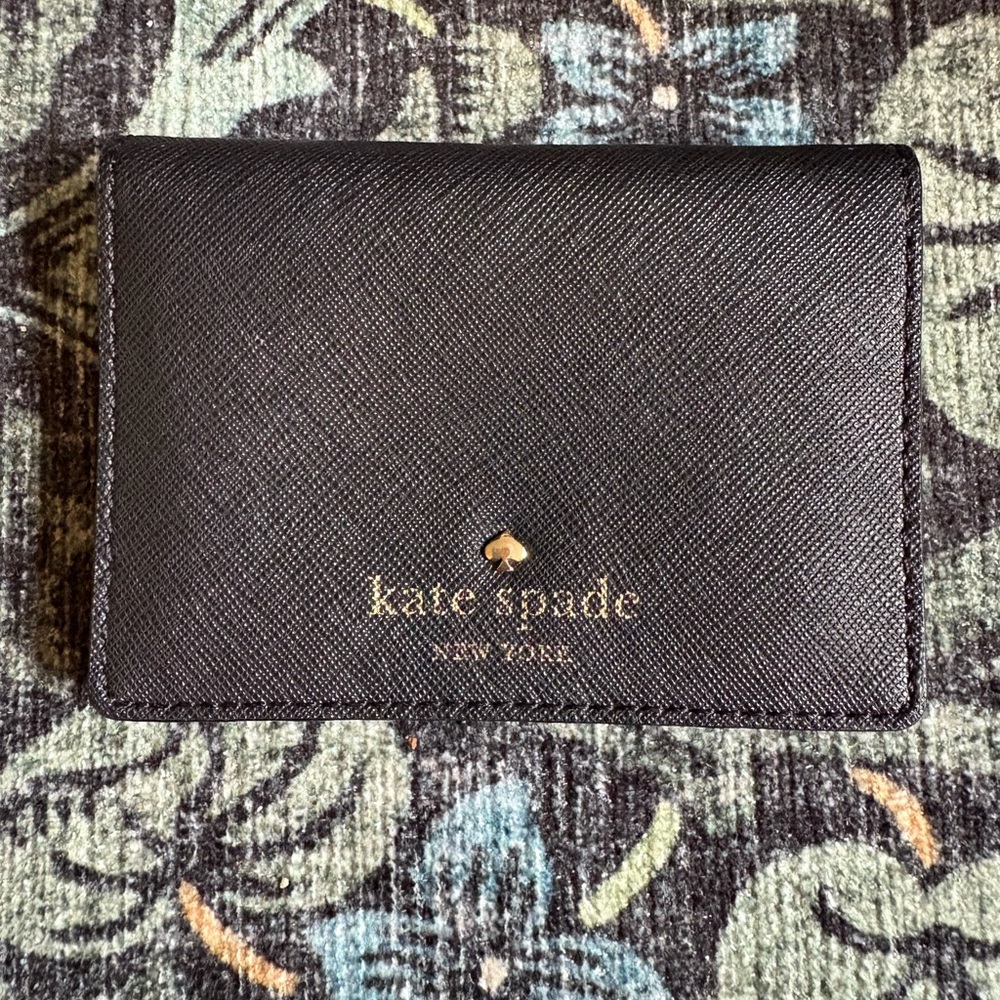 Kate Spade Black Card Wallet
